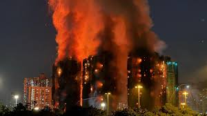 Hong Kong Tower-Block Inferno Leaves 55 Dead, Nearly 300 Missing