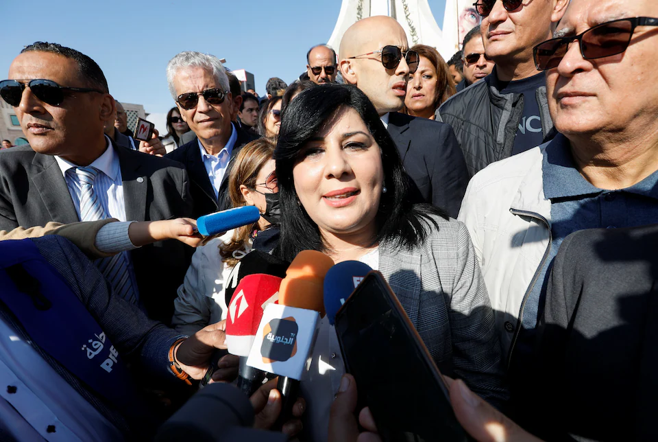 Tunisian Opposition Leader Abir Moussi Sentenced to 12 Years in Prison