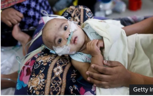 Emergency jabs issued in Bangladesh after 100 children die of suspected measles in a month