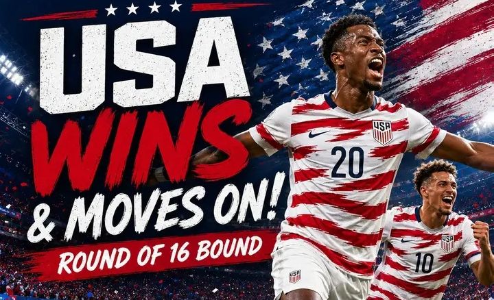 USA Overcome Red Card and Bosnia to Reach World Cup Last 16 with Tactical 2-0 Victory